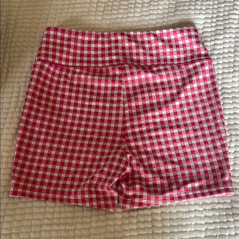 Wild & Fable Gingham Checkered stretchy Women's Shorts Sz L - Picture 3 of 4